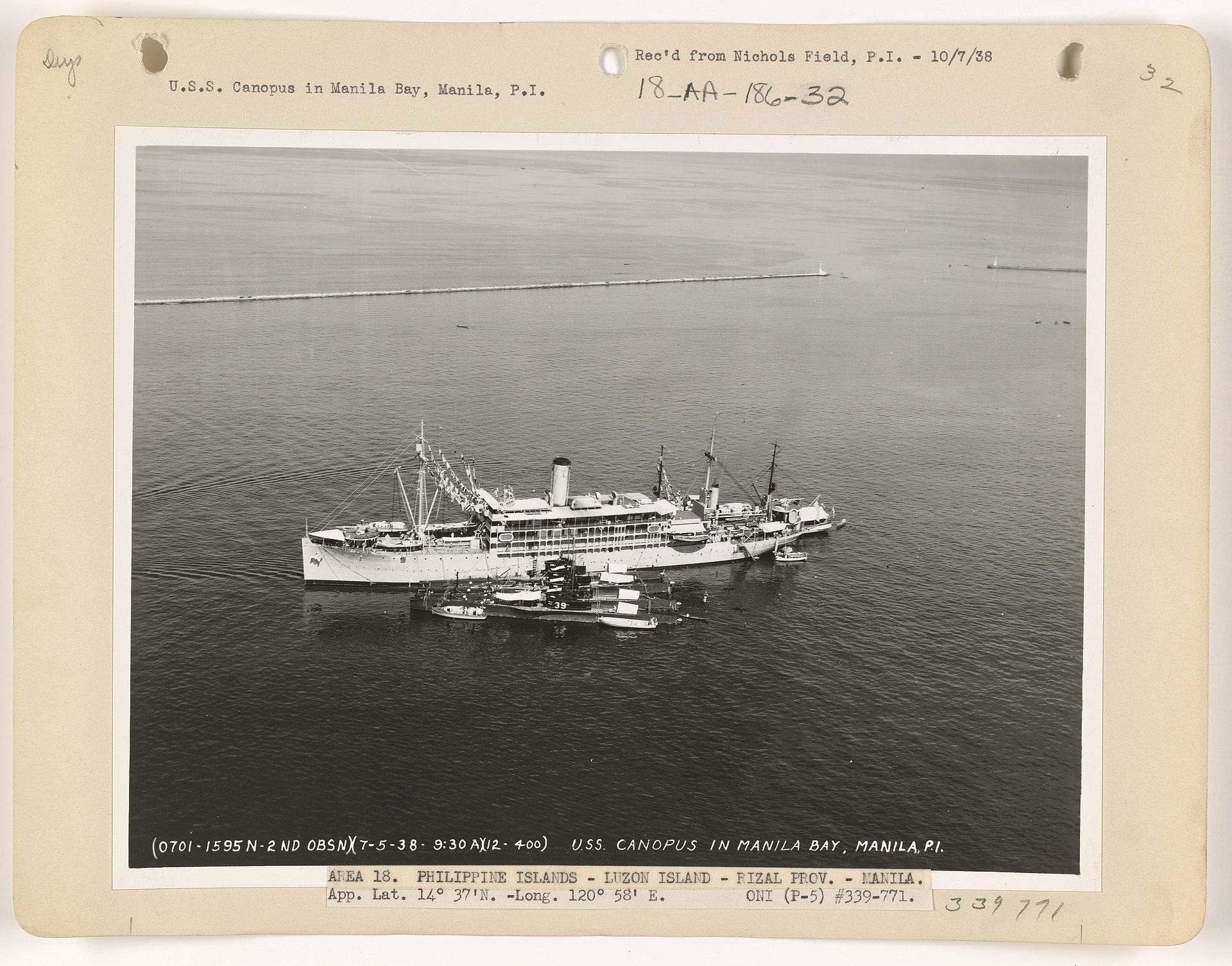 USS Canopus (AS-34) — Asbestos Exposure & Mesothelioma Claims