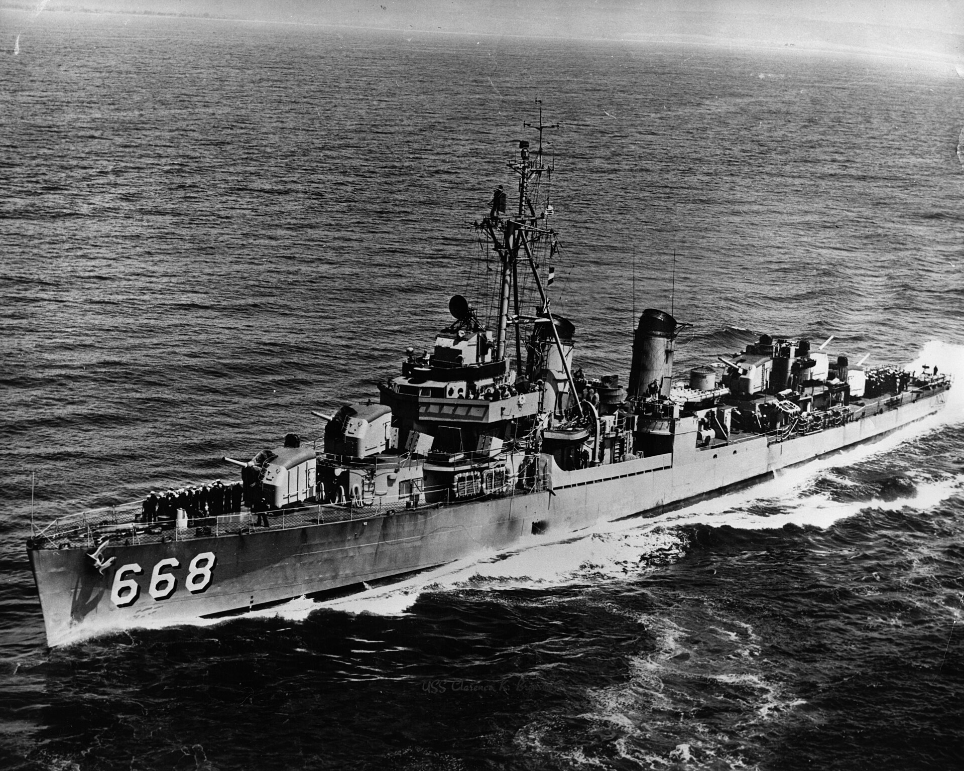 USS Clarence Bronson (DD-668) — Asbestos Exposure & Mesothelioma Claims