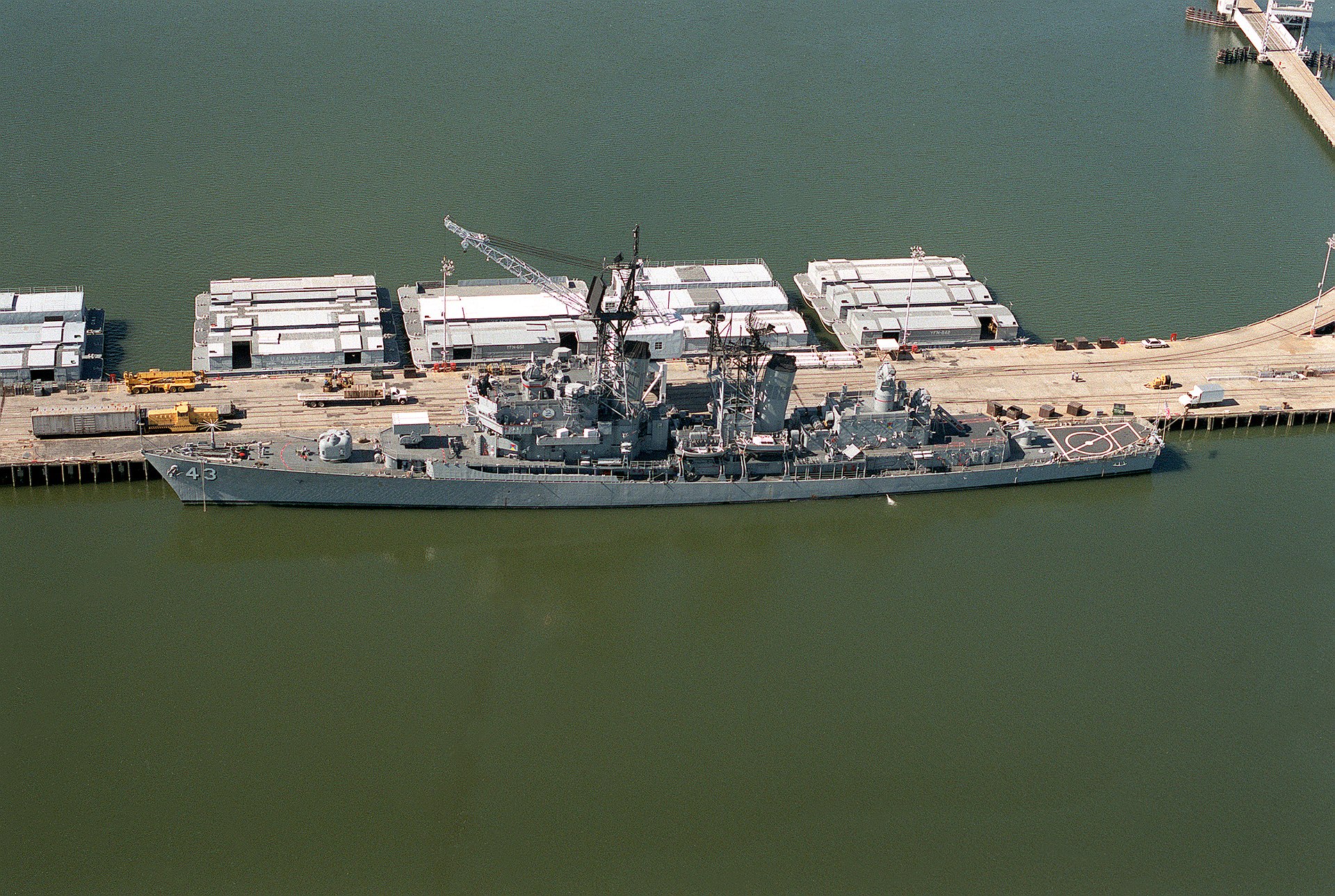 USS Dahlgren (DLG-12) — Asbestos Exposure & Mesothelioma Claims