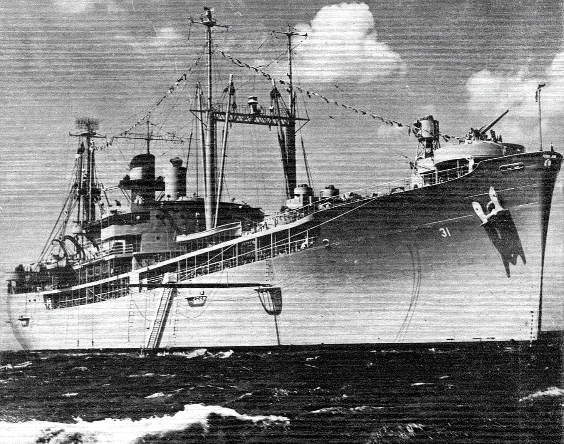 USS Tidewater (AD-31) — Asbestos Exposure & Mesothelioma Claims