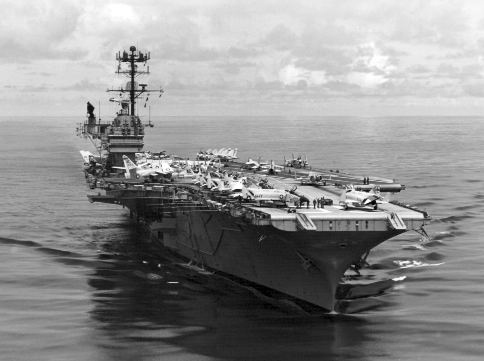 USS Saratoga (CV-60) Asbestos Exposure & Equipment — public-domain photograph